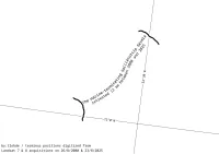 A simple black and white map with very few features. A single line of longitude at 52°30′ W and one line of latitude at  72°0′ N cross the image. Just north east of their intersection is the text: 'The marine-terminating Salliarutsip Sermia retreated 12 km between 2000 and 2025'. This text is written over two lines; is aligned south-west to north-east and has a gentle curve to it. At either end of the text are two thick black lines, each slightly curved and jagged, representing the terminus positions of the glacier. The credits in the bottom left read: 'by:tlohde / terminus positions digitized from Landsat 7 & 8 acquisitions on 26/8/2000 and 23/8/2025'