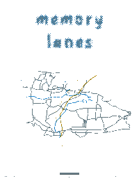 a network of roads in grey, with another fainter network behind, shown with dashed lines